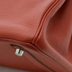 Hermes Birkin Taurillon Clemence Leather Handbag Rouge H For Women -Deals Hermes Store luxury women hermes used handbags p668919 005