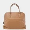 Hermes Bolide Women's Leather Boston Bag,Handbag Brown For Women -Deals Hermes Store luxury women hermes used handbags p668962 005