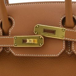 Hermes Birkin Togo Leather,Swift Leather Clutch Bag,Handbag,Tote Bag Gold,Natural For Women -Deals Hermes Store luxury women hermes used handbags p668996 008