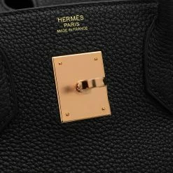 Hermes Birkin Togo Leather Handbag Black For Women -Deals Hermes Store luxury women hermes used handbags p668997 005