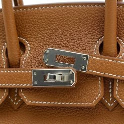 Hermes Birkin Togo Leather Handbag Gold For Women -Deals Hermes Store luxury women hermes used handbags p668999 002