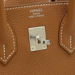 Hermes Birkin Togo Leather Handbag Gold For Women -Deals Hermes Store luxury women hermes used handbags p668999 007
