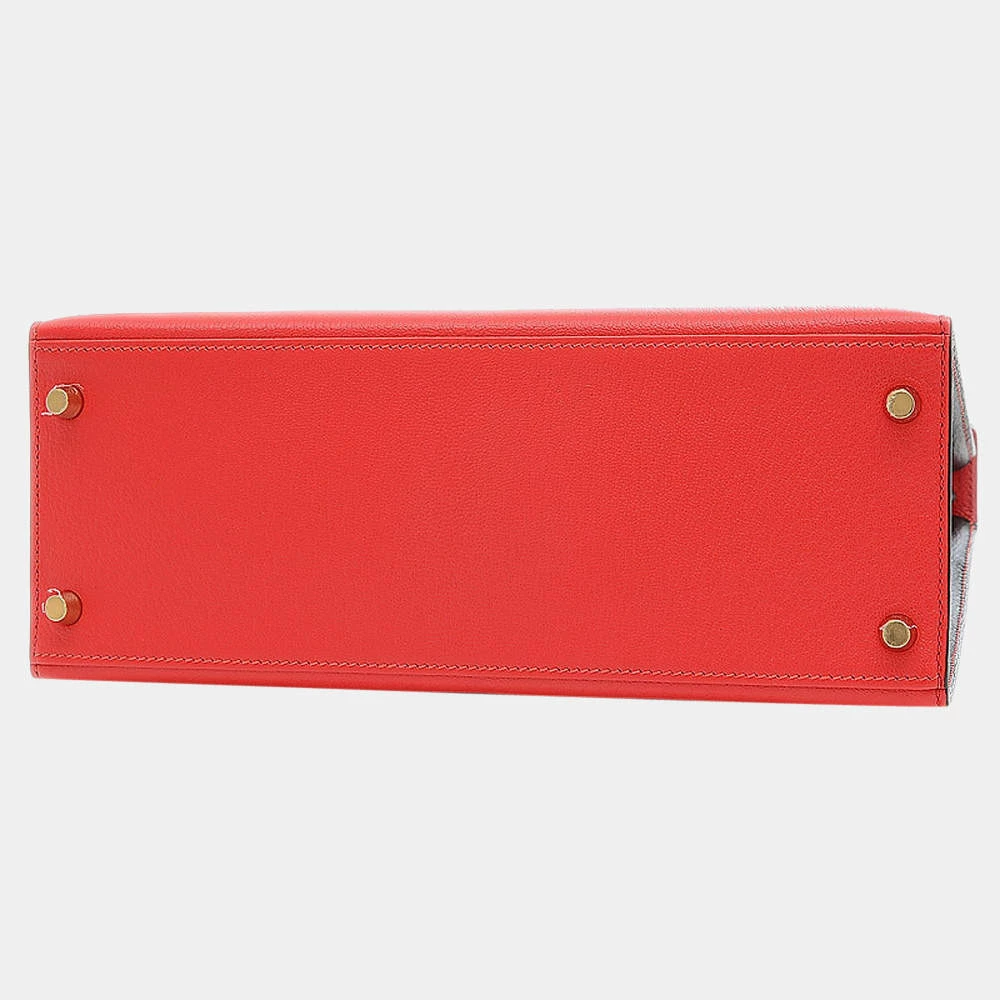 Hermes Kelly Epsom Leather Handbag,Shoulder Bag Black For Women 4 Hermes Kelly Epsom Leather Handbag,Shoulder Bag Black For Women - Image 2