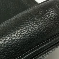 Hermes Black Clemence Leather Evelyne III PM Bag For Women -Deals Hermes Store luxury women hermes used handbags p669101 009