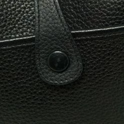 Hermes Black Clemence Leather Evelyne III PM Bag For Women -Deals Hermes Store luxury women hermes used handbags p669101 013