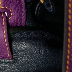 Hermes Anemone/Bleu Nuit Togo Leather Gold Finish Kelly Retourne 25 Bag For Women -Deals Hermes Store luxury women hermes used handbags p669454 013