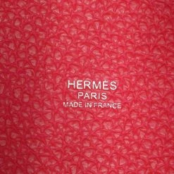 Hermes Red Taurillon Clemence Leather Picotin Lock PM Top Handle Bag For Women -Deals Hermes Store luxury women hermes used handbags p670968 004