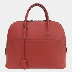 Hermes Bored 31 Vaux Swift Red Bag Women's Handbag For Women