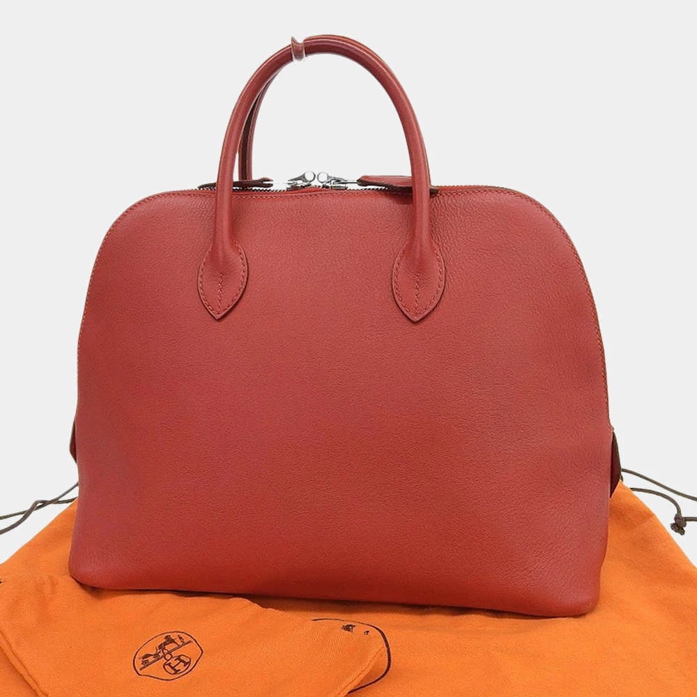 Hermes Bored 31 Vaux Swift Red Bag Women's Handbag For Women 4 Hermes Bored 31 Vaux Swift Red Bag Women's Handbag For Women - Image 2