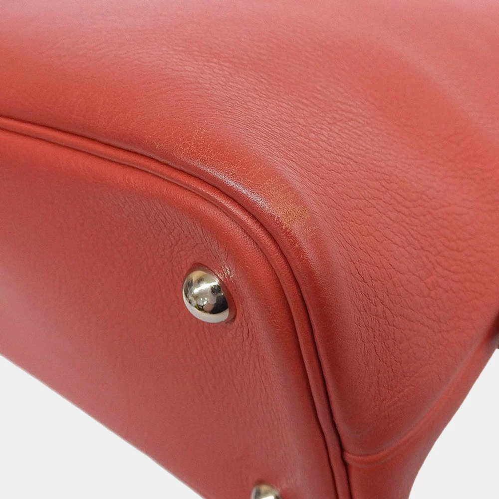 Hermes Bored 31 Vaux Swift Red Bag Women's Handbag For Women 9 Hermes Bored 31 Vaux Swift Red Bag Women's Handbag For Women - Image 7