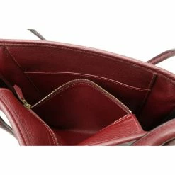 Hermes Nami Tote Bag Shoulder Leather Fjord Rouge Ash For Women -Deals Hermes Store luxury women hermes used handbags p671674 002