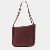 Hermes Nami Tote Bag Shoulder Leather Fjord Rouge Ash For Women