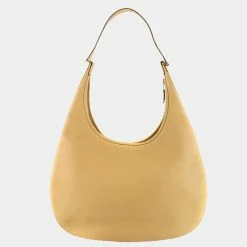Hermes Women's Taurillon Clemence Leather Handbag Yellow For Women
