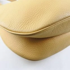 Hermes Women's Taurillon Clemence Leather Handbag Yellow For Women -Deals Hermes Store luxury women hermes used handbags p671681 009