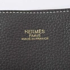 Hermes Women's Taurillon Clemence Leather Shoulder Bag,Tote Bag Beige,Brown For Women -Deals Hermes Store luxury women hermes used handbags p671687 005