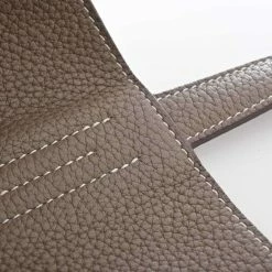 Hermes Women's Taurillon Clemence Leather Shoulder Bag,Tote Bag Beige,Brown For Women -Deals Hermes Store luxury women hermes used handbags p671687 007