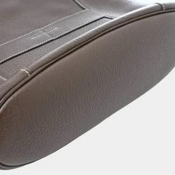 Hermes Taurillon Clemence Good News Shoulder Bag Brown For Women -Deals Hermes Store luxury women hermes used handbags p671688 002