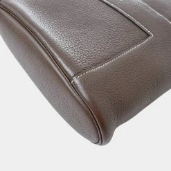 Hermes Taurillon Clemence Good News Shoulder Bag Brown For Women -Deals Hermes Store luxury women hermes used handbags p671688 008