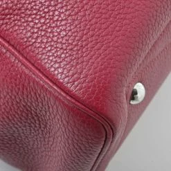 Hermes Taurillon Clemence Victoria 35 Boston Bag Shoulder Bordeaux For Women -Deals Hermes Store luxury women hermes used handbags p671690 004