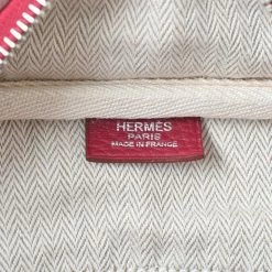 Hermes Taurillon Clemence Victoria 35 Boston Bag Shoulder Bordeaux For Women -Deals Hermes Store luxury women hermes used handbags p671690 005