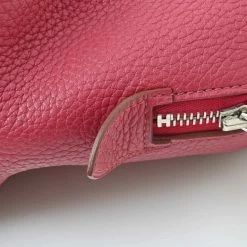 Hermes Taurillon Clemence Victoria 35 Boston Bag Shoulder Bordeaux For Women -Deals Hermes Store luxury women hermes used handbags p671690 009