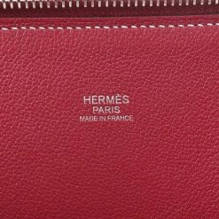 Hermes Taurillon Nobillo Bored Relax 35 Handbag Red For Women -Deals Hermes Store luxury women hermes used handbags p671691 002