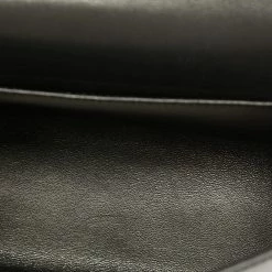 Hermes Hermès Noir Swift Leather Gold Finish Mini II Kelly Sellier Bag For Women -Deals Hermes Store luxury women hermes used handbags p671818 006