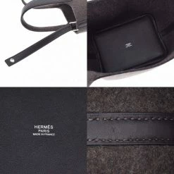 Hermes Brown Swift Felt Leather Picotin Lock PM Tote Bag For Women -Deals Hermes Store luxury women hermes used handbags p672082 005