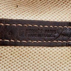 Hermes Beige/Brown Toile And Negonda Leather Garden Party 36 Bag For Women -Deals Hermes Store luxury women hermes used handbags p672420 006