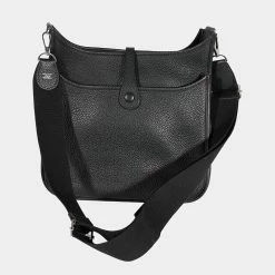 Hermes Black Togo Evelyne III 29 PHW For Women 11 Hermes Black Togo Evelyne III 29 PHW For Women -Deals Hermes Store luxury women hermes used handbags p673687 009