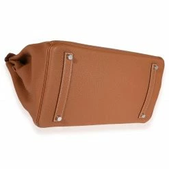 Hermes Gold Togo Birkin 35 PHW For Women -Deals Hermes Store luxury women hermes used handbags p673695 007