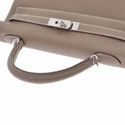 Hermes Grey Togo Leather Palladium Hardware Kelly 32 Bag For Women -Deals Hermes Store luxury women hermes used handbags p673730 010