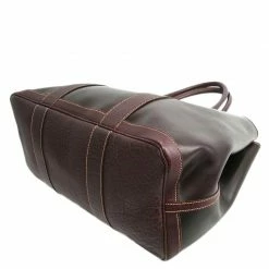 Hermes Bi Color Amazonia/Leather Garden Party PM Bag For Women -Deals Hermes Store luxury women hermes used handbags p67422 003