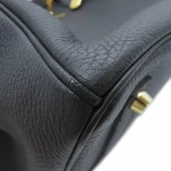 Hermes Black Togo Leather Gold Hardware Birkin 35 Bag For Women -Deals Hermes Store luxury women hermes used handbags p674495 008