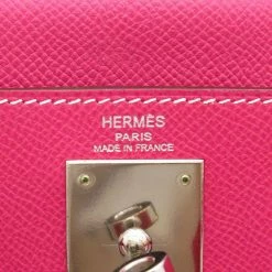 Hermes Candy Pink Epsom Leather Palladium Hardware Kelly 28 Bag For Women -Deals Hermes Store luxury women hermes used handbags p674501 003