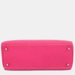 Hermes Candy Pink Epsom Leather Palladium Hardware Kelly 28 Bag For Women -Deals Hermes Store luxury women hermes used handbags p674501 009