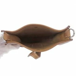 Hermes Gold Taurillon Maurice Leather Evelyn TPM Bag For Women -Deals Hermes Store luxury women hermes used handbags p674510 003