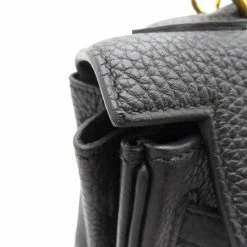 Hermes Black Togo Leather Gold Hardware Kelly 25 Bag For Women -Deals Hermes Store luxury women hermes used handbags p674520 009