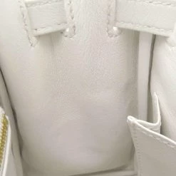 Hermes White Swift Leather Gold Hardware Kelly 25 Sellier Bag For Women -Deals Hermes Store luxury women hermes used handbags p674521 006