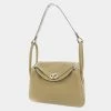 Hermes Brown Clemence Leather Lindy 26 Bag For Women -Deals Hermes Store luxury women hermes used handbags p674524 001