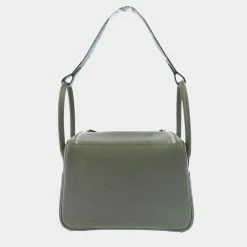 Hermes Green Evercolor Leather Lindy 26 Bag For Women -Deals Hermes Store luxury women hermes used handbags p674525 001