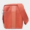 Hermes Acapulco Women's Canvas Shoulder Bag Orange For Women
