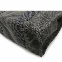 Hermes Aleline Sack Ad MM Rucksack Backpack Shoulder Bag Canvas Gray For Women -Deals Hermes Store luxury women hermes used handbags p674824 006