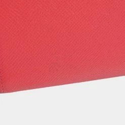 Hermes Epson Azap Long Silk In Round Wallet Red For Women -Deals Hermes Store luxury women hermes used handbags p674830 002