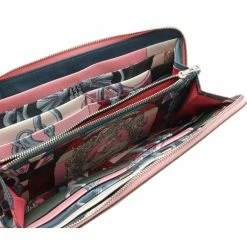 Hermes Azap Long Silk In Round Purse Vaux Epson Rose Confetti Pink T Engraved For Women -Deals Hermes Store luxury women hermes used handbags p674832 005