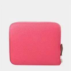 Hermes Silk'in Women's Epsom Leather Coin Purse/coin Case For Women