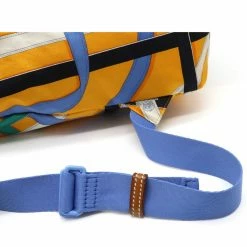 Hermes Air Silk Cavalkadur Rucksack Backpack 100% Orange Multicolor A Engraved For Women -Deals Hermes Store luxury women hermes used handbags p674839 006