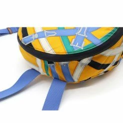 Hermes Air Silk Cavalkadur Rucksack Backpack 100% Orange Multicolor A Engraved For Women -Deals Hermes Store luxury women hermes used handbags p674839 009