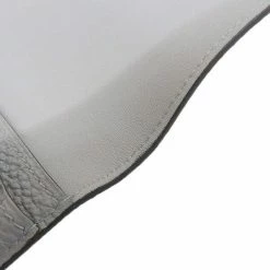 Hermes Taurillon Clemence Dogon Bi-fold Wallet Gray For Women -Deals Hermes Store luxury women hermes used handbags p674842 004