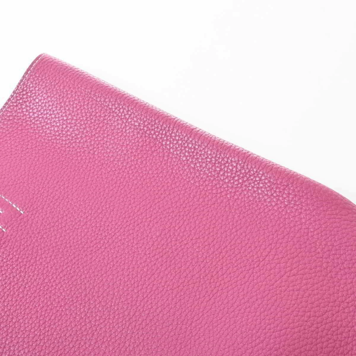 Hermes Taurillon Clemence Duble Sense 36 Reversible Tote Bag Purple / Brown For Women 9 Hermes Taurillon Clemence Duble Sense 36 Reversible Tote Bag Purple / Brown For Women - Image 7